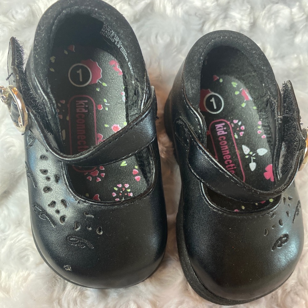 #INFANT GIRL KID CONNECTION DRESS SHOES SIZE 1